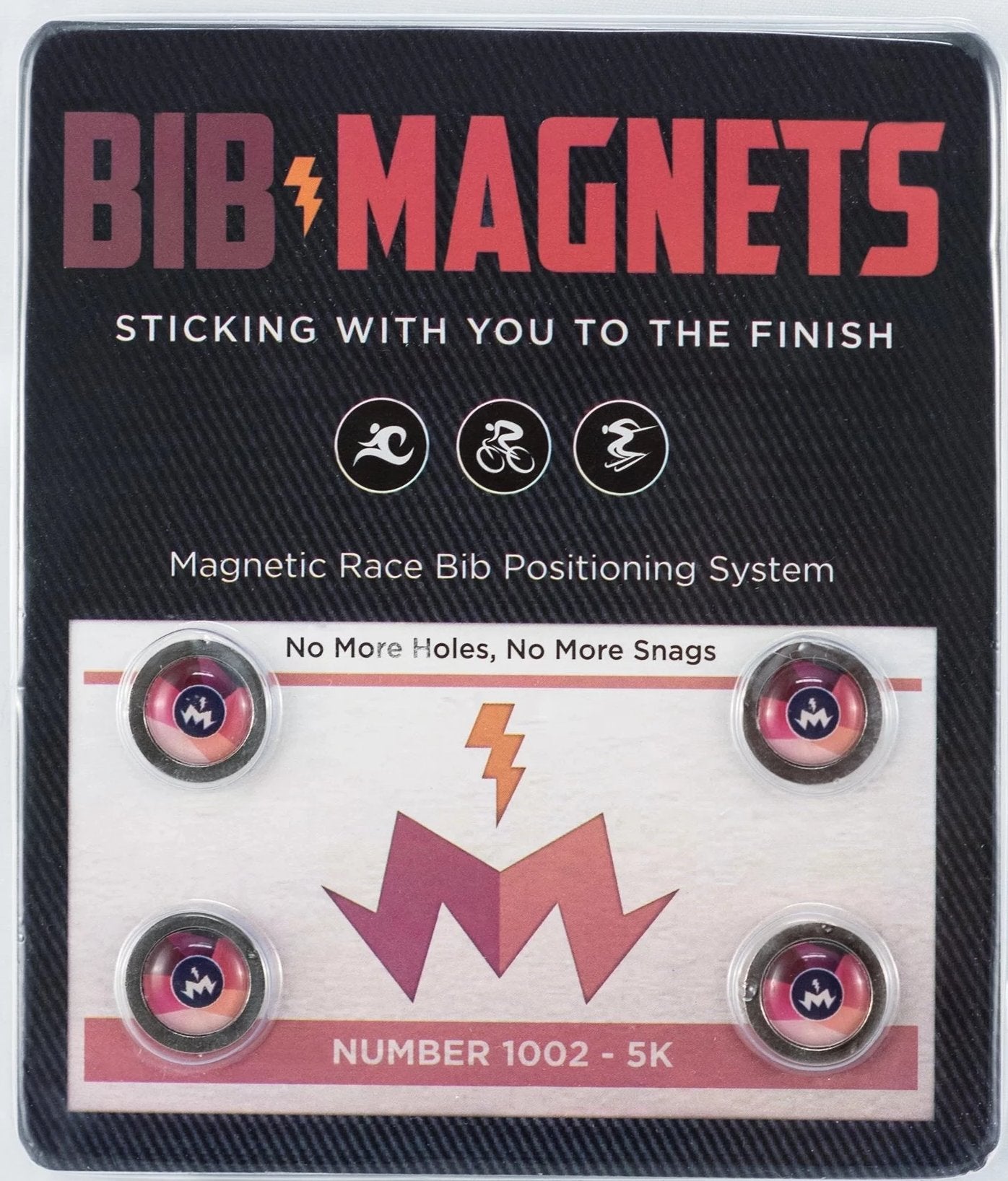 Sunshine smile running bib magnets,Magnetic Run Race New Zealand